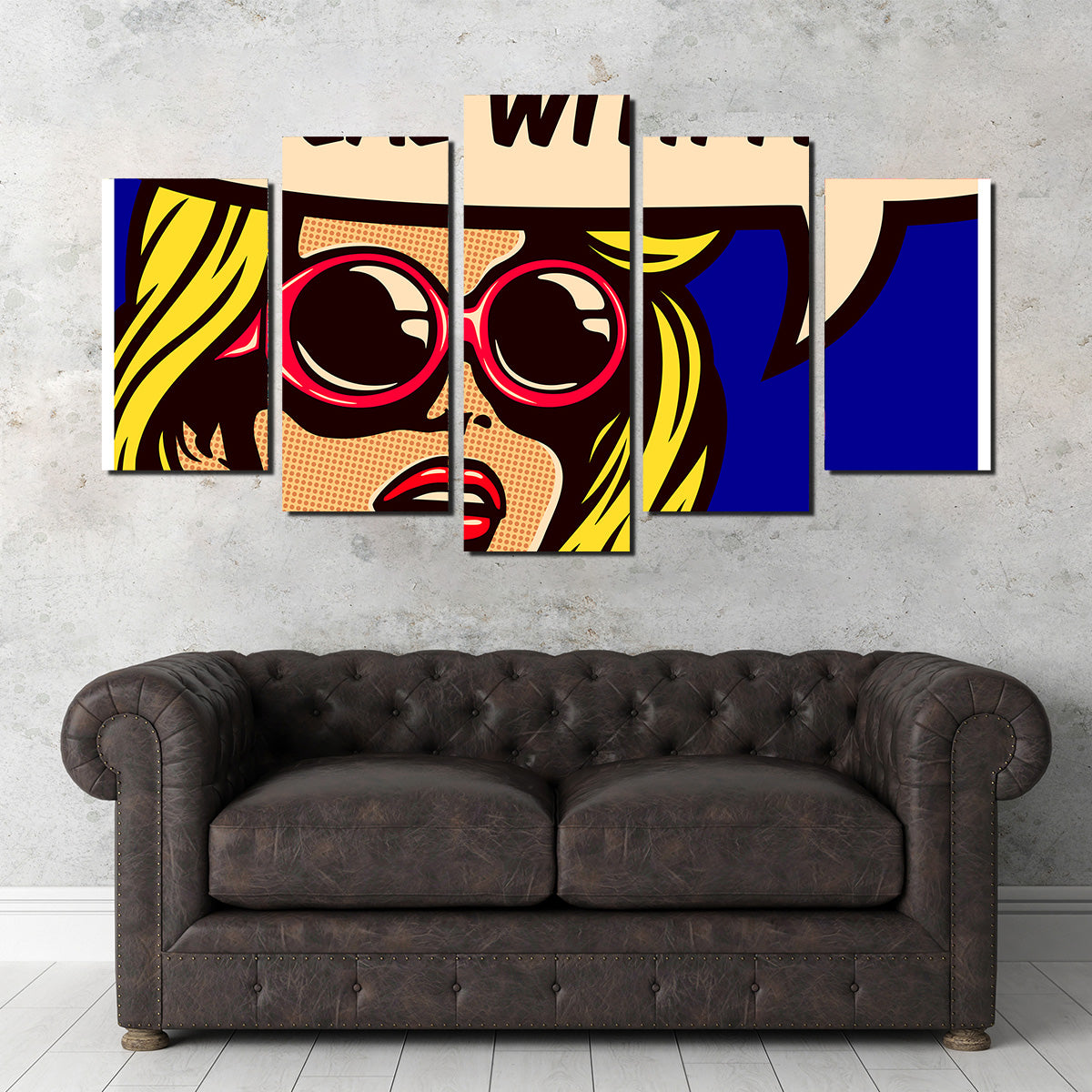Deal With it Wall Art