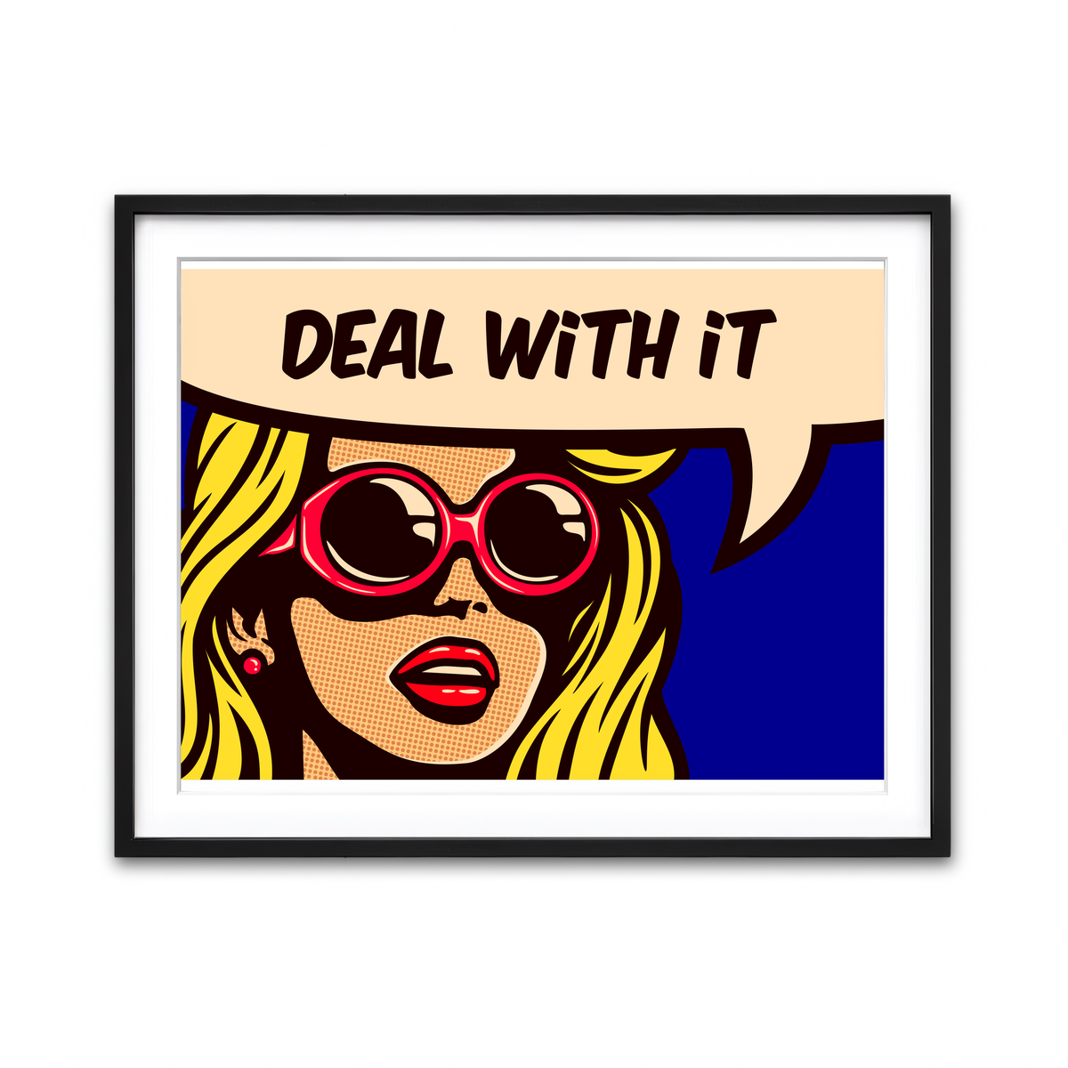 Framed Print 4x3 Black