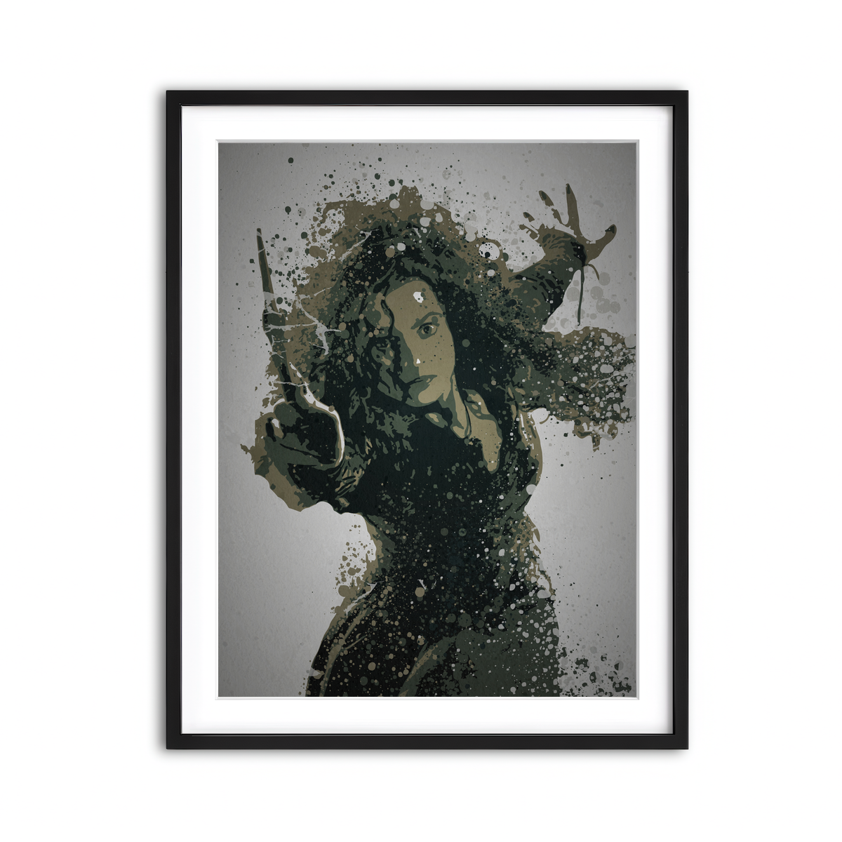 Framed Print 3x4 Black