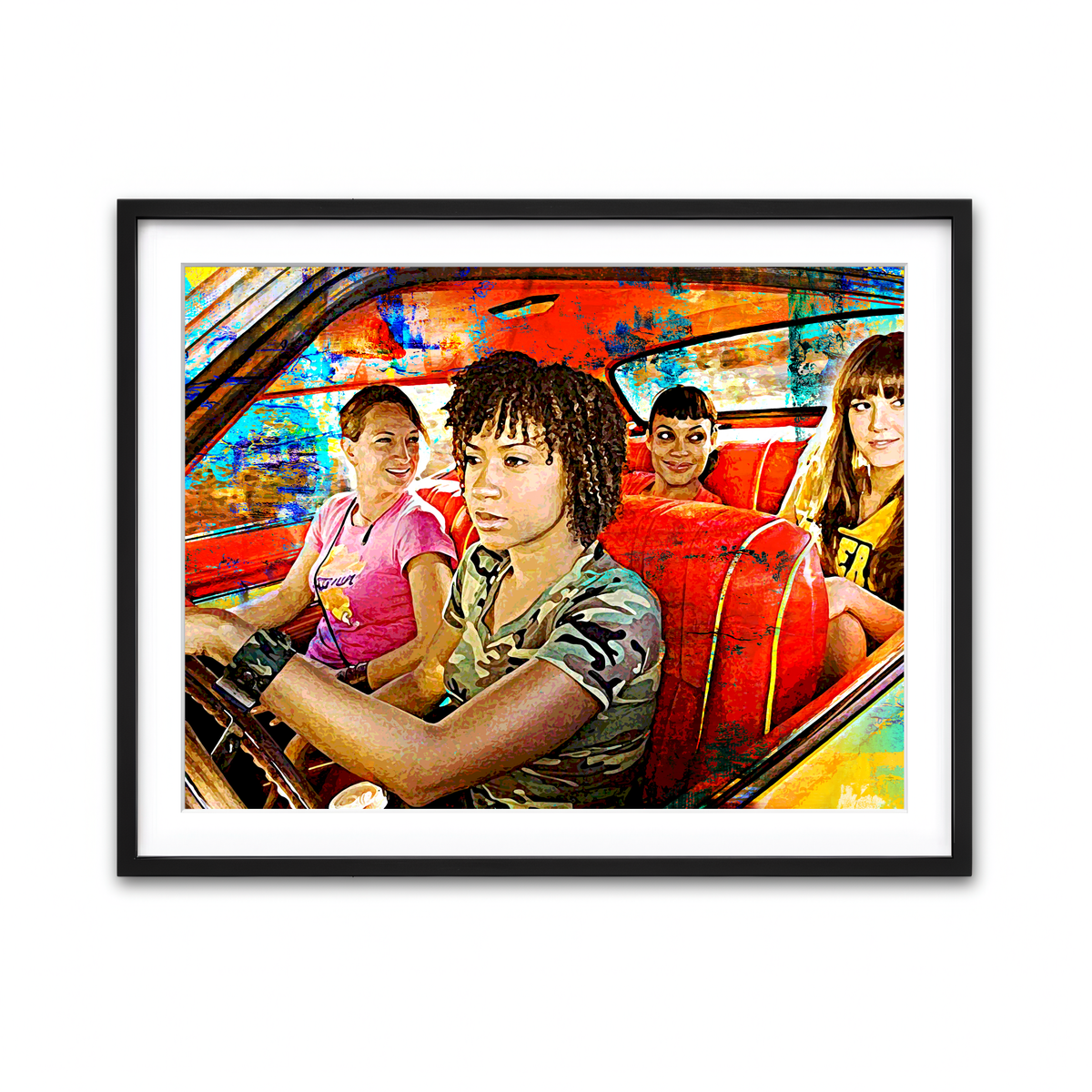 Framed Print 4x3 Black