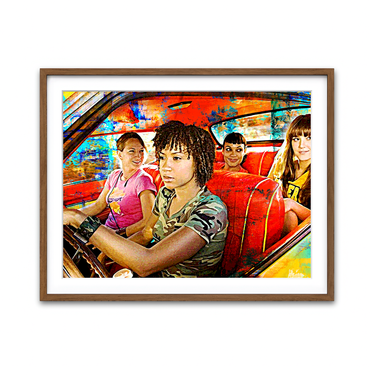 Framed Print 4x3 Walnut