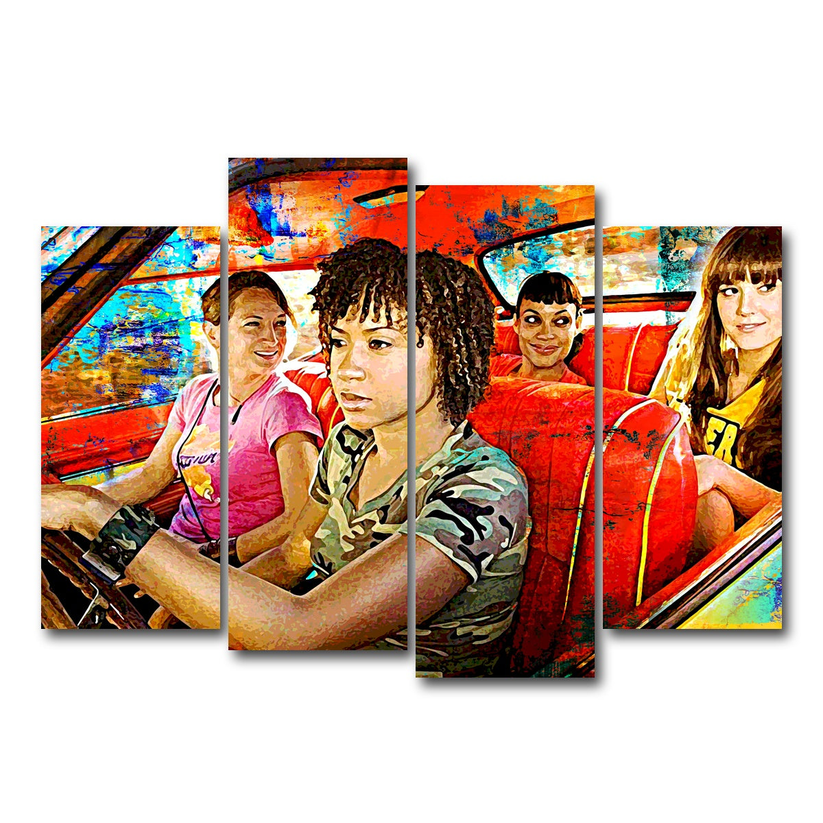 AUTO-MOCKUP WHITE | Deathproof | 4 Piece | Gallery Wrap Canvas | group=4_normal