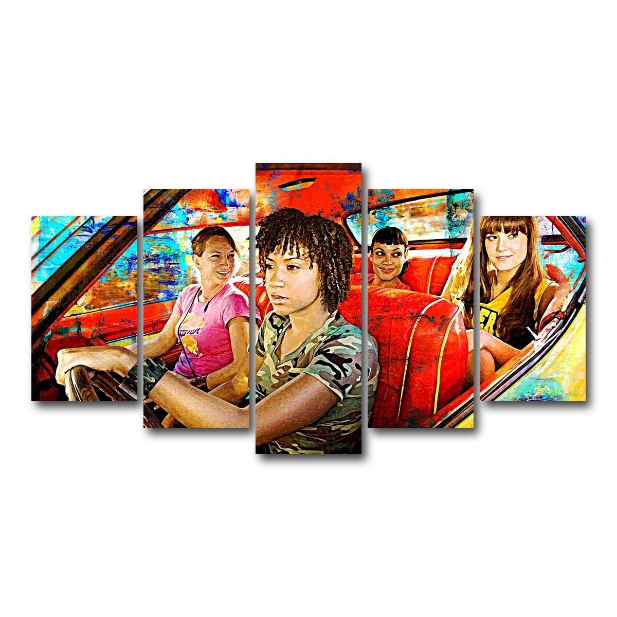 AUTO-MOCKUP WHITE | Deathproof | 5 Piece | Gallery Wrap Canvas | group=5_normal