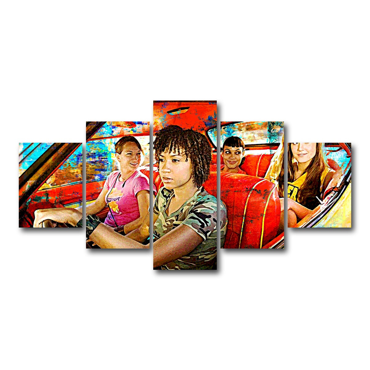 AUTO-MOCKUP WHITE | Deathproof | 5 Piece | Gallery Wrap Canvas | group=5_short