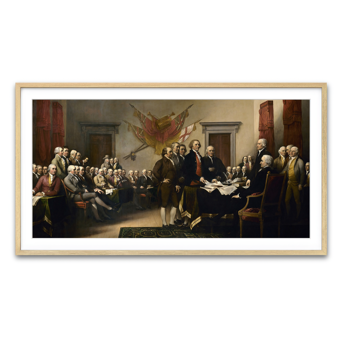 Framed Print 2x1 Natural