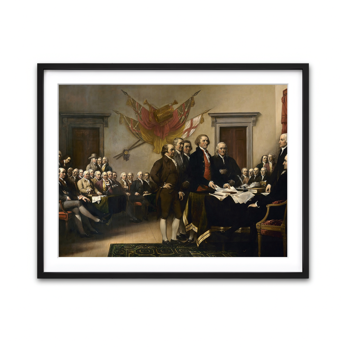 Framed Print 4x3 Black