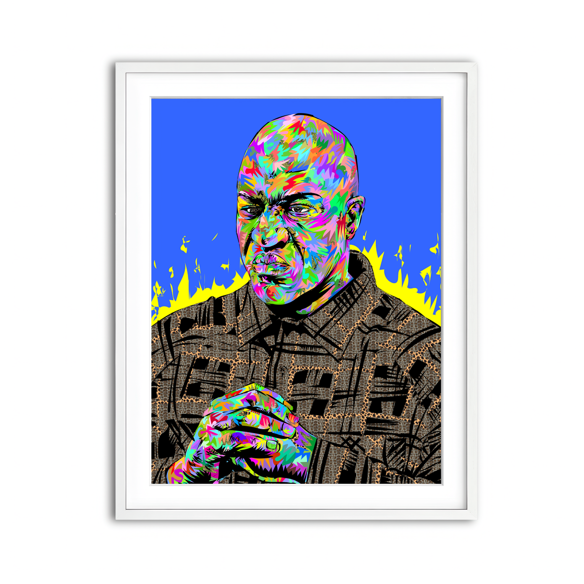 Framed Print 3x4 White