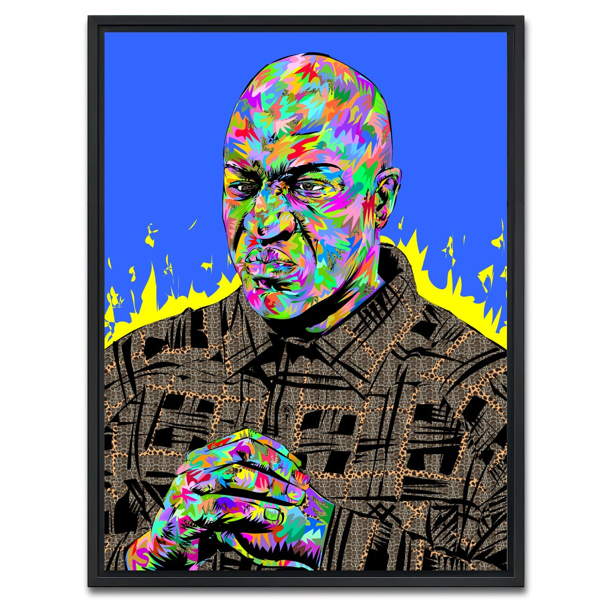 AUTO-MOCKUP WHITE | Deebo RIP | 1 Piece | Black Framed Canvas | group=3x4