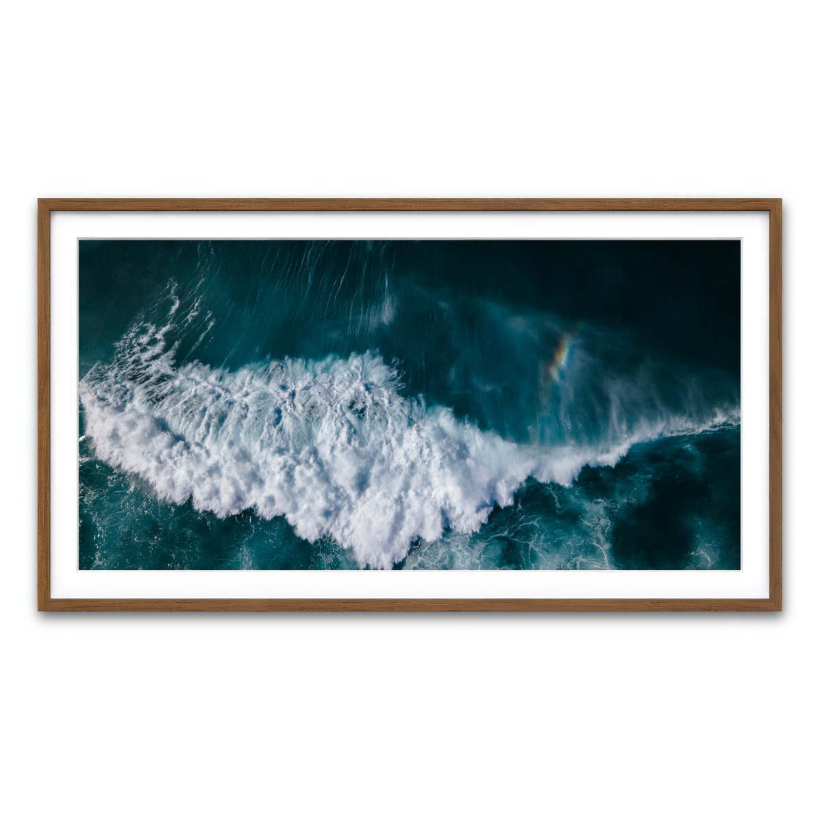 Framed Print 2x1 Walnut