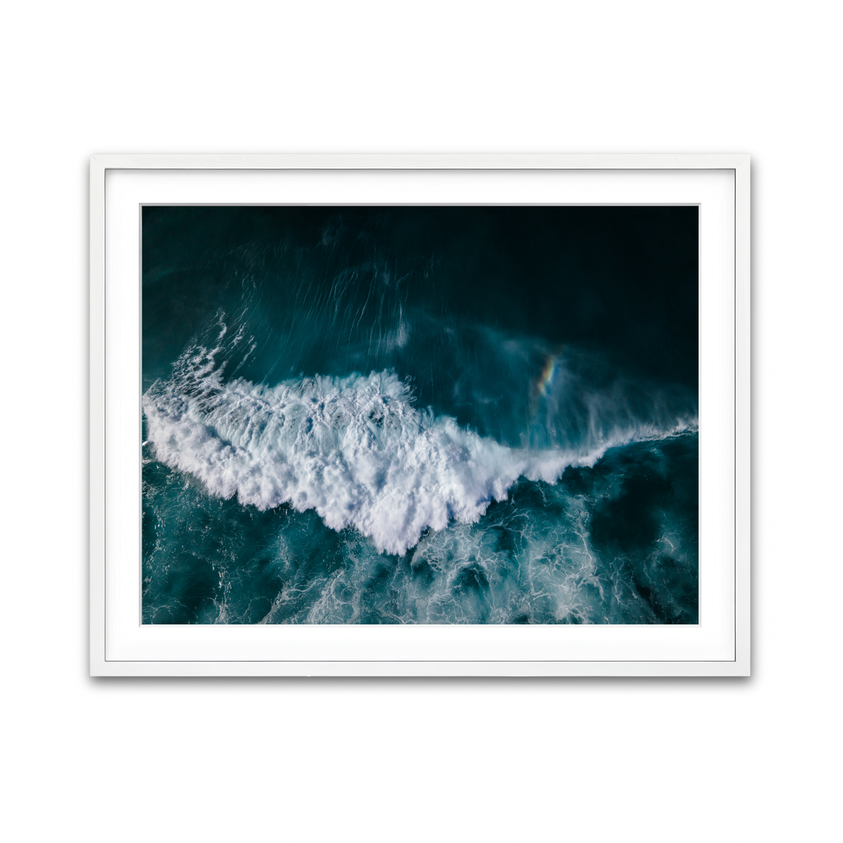Framed Print 4x3 White