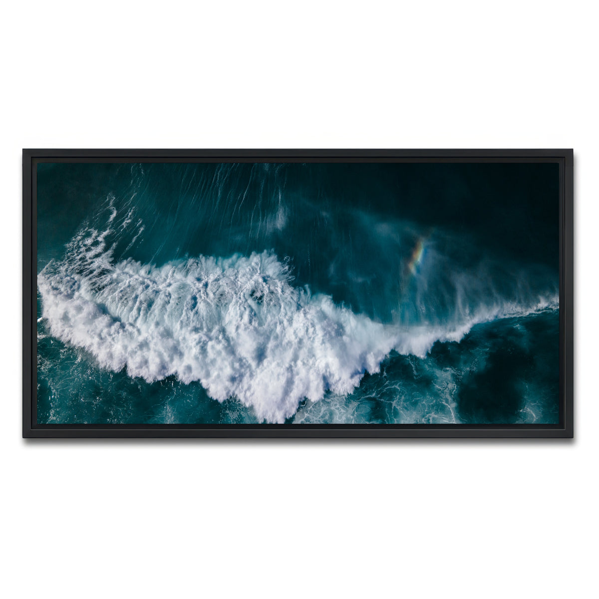 AUTO-MOCKUP WHITE | Deep Blues | 1 Piece | Black Framed Canvas | group=2x1