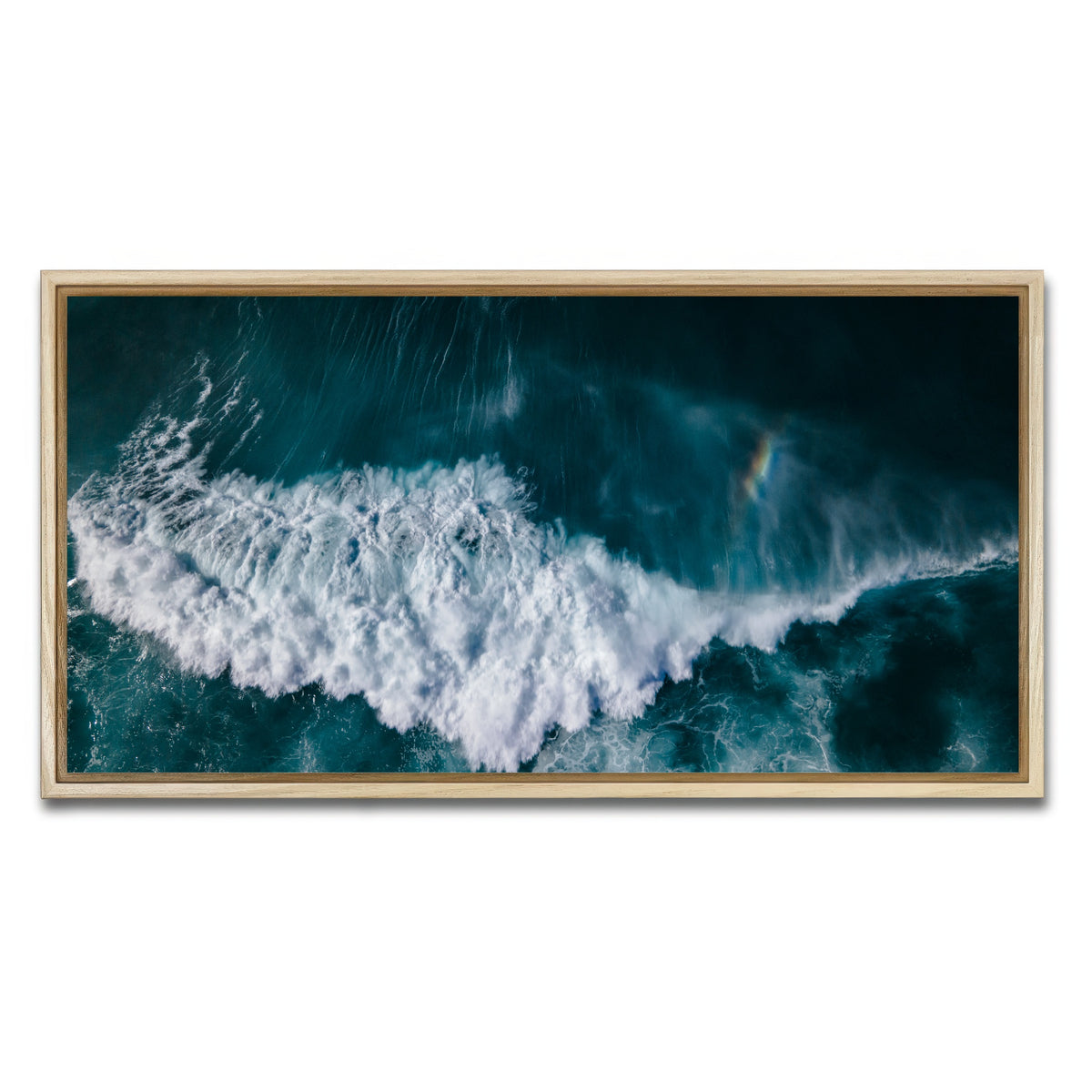 AUTO-MOCKUP WHITE | Deep Blues | 1 Piece | Natural Framed Canvas | group=2x1