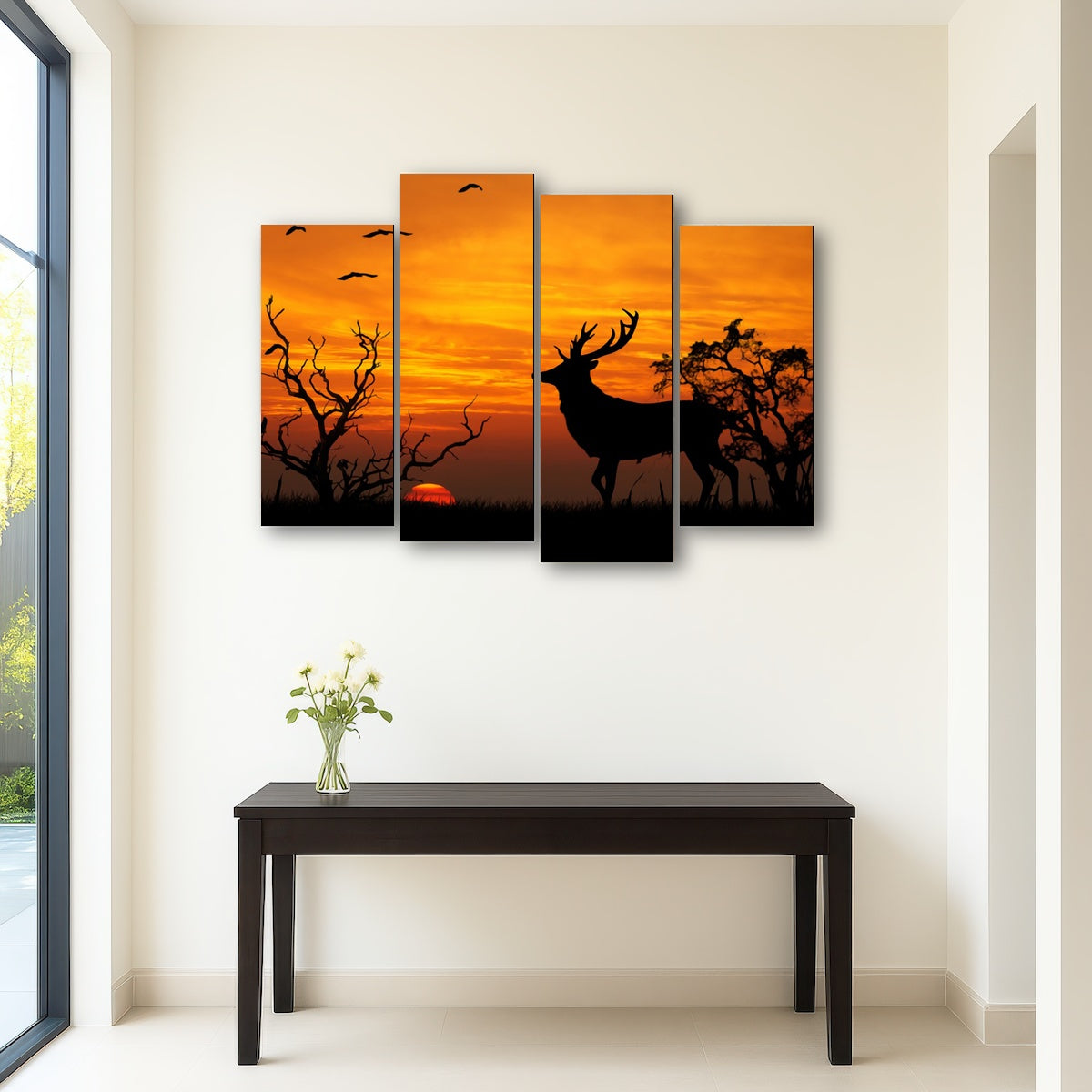 AUTO-MOCKUP ROOM | Deer in the Sunset