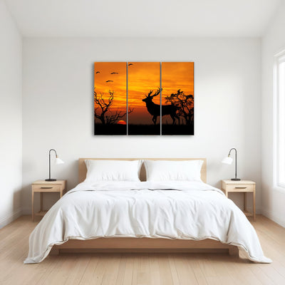 AUTO-MOCKUP ROOM | Deer in the Sunset