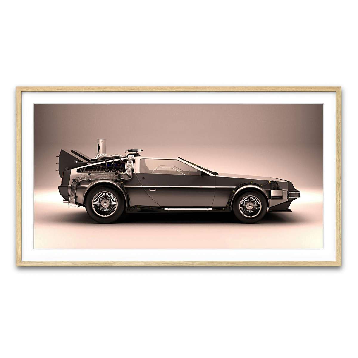 Framed Print 2x1 Natural