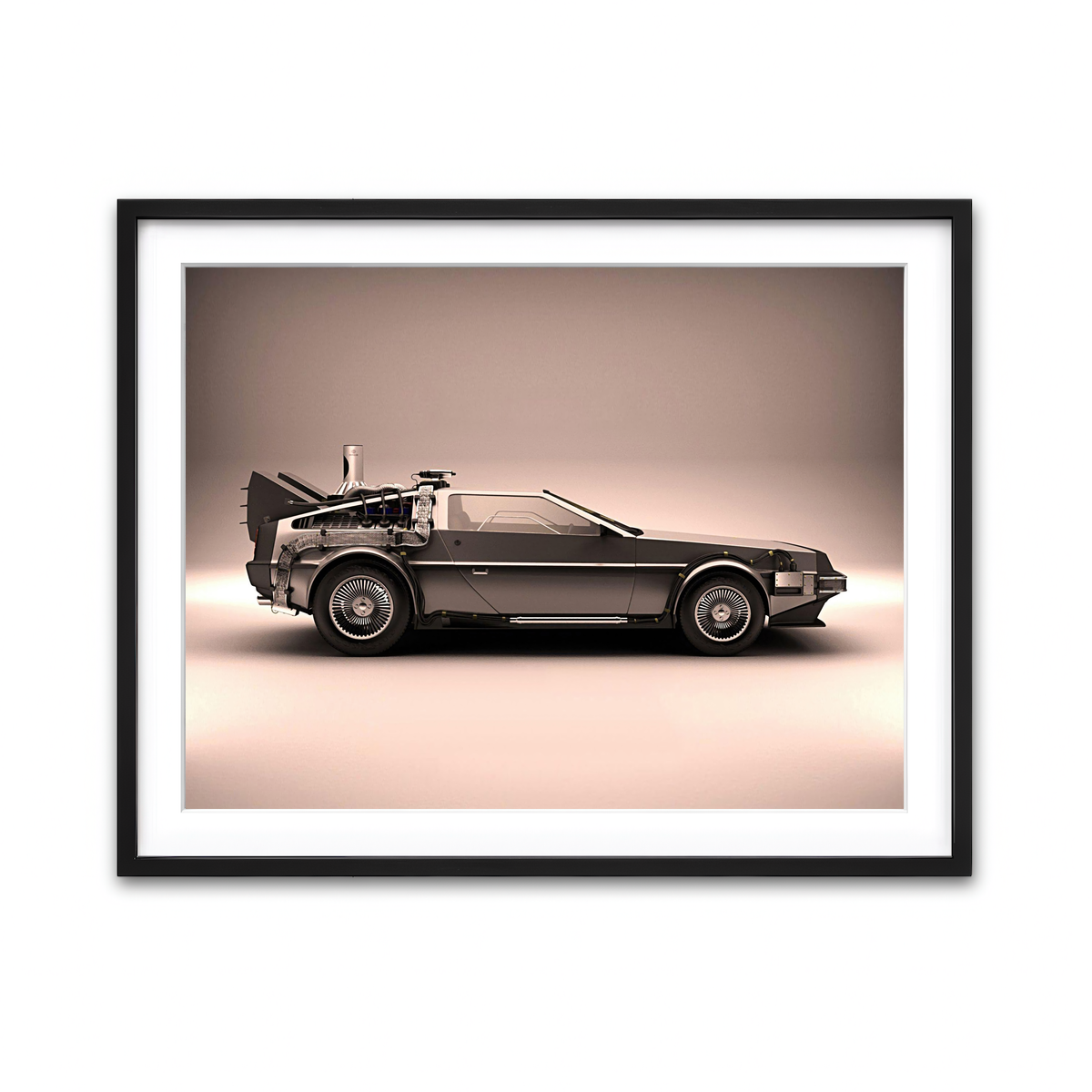 Framed Print 4x3 Black