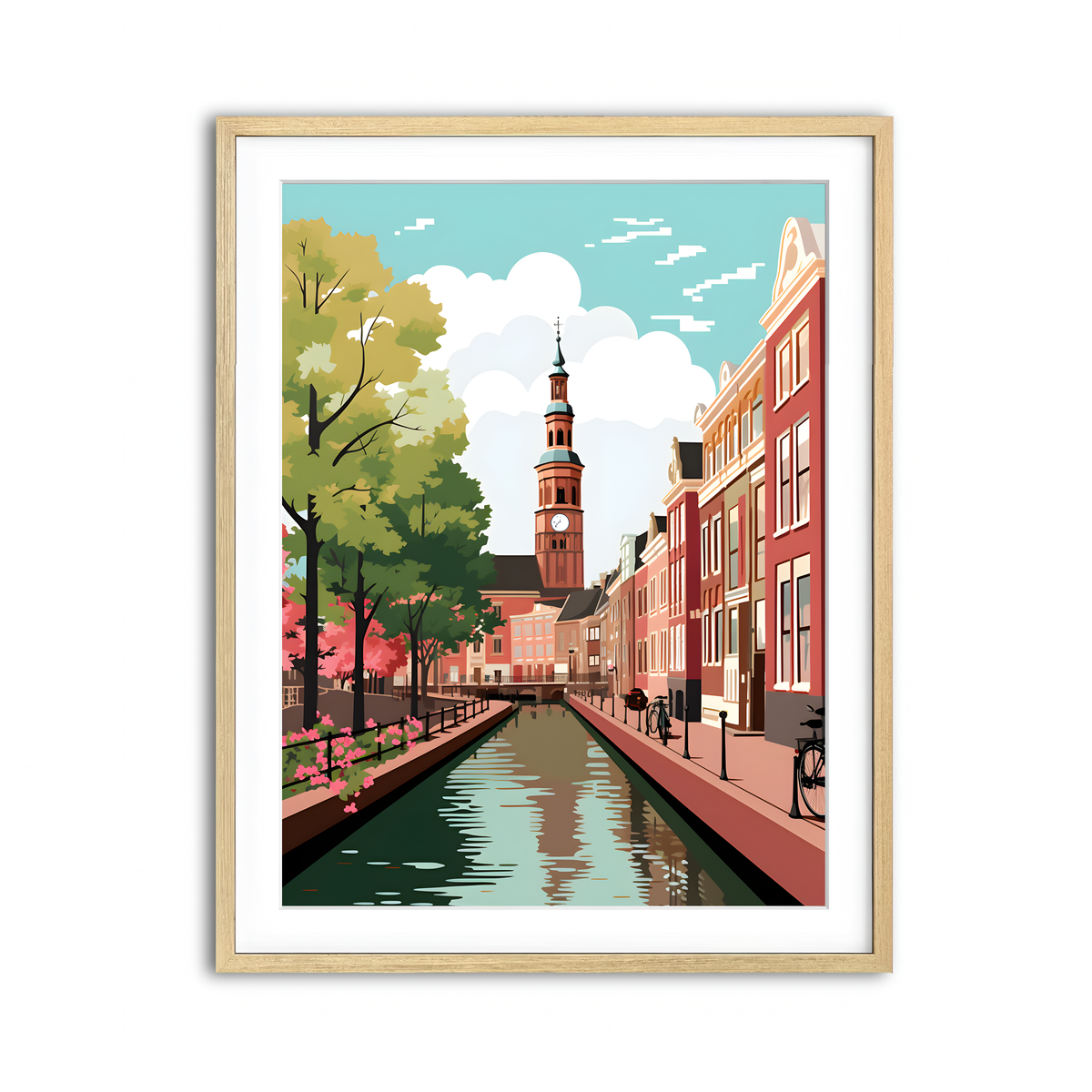 Framed Print 3x4 Natural