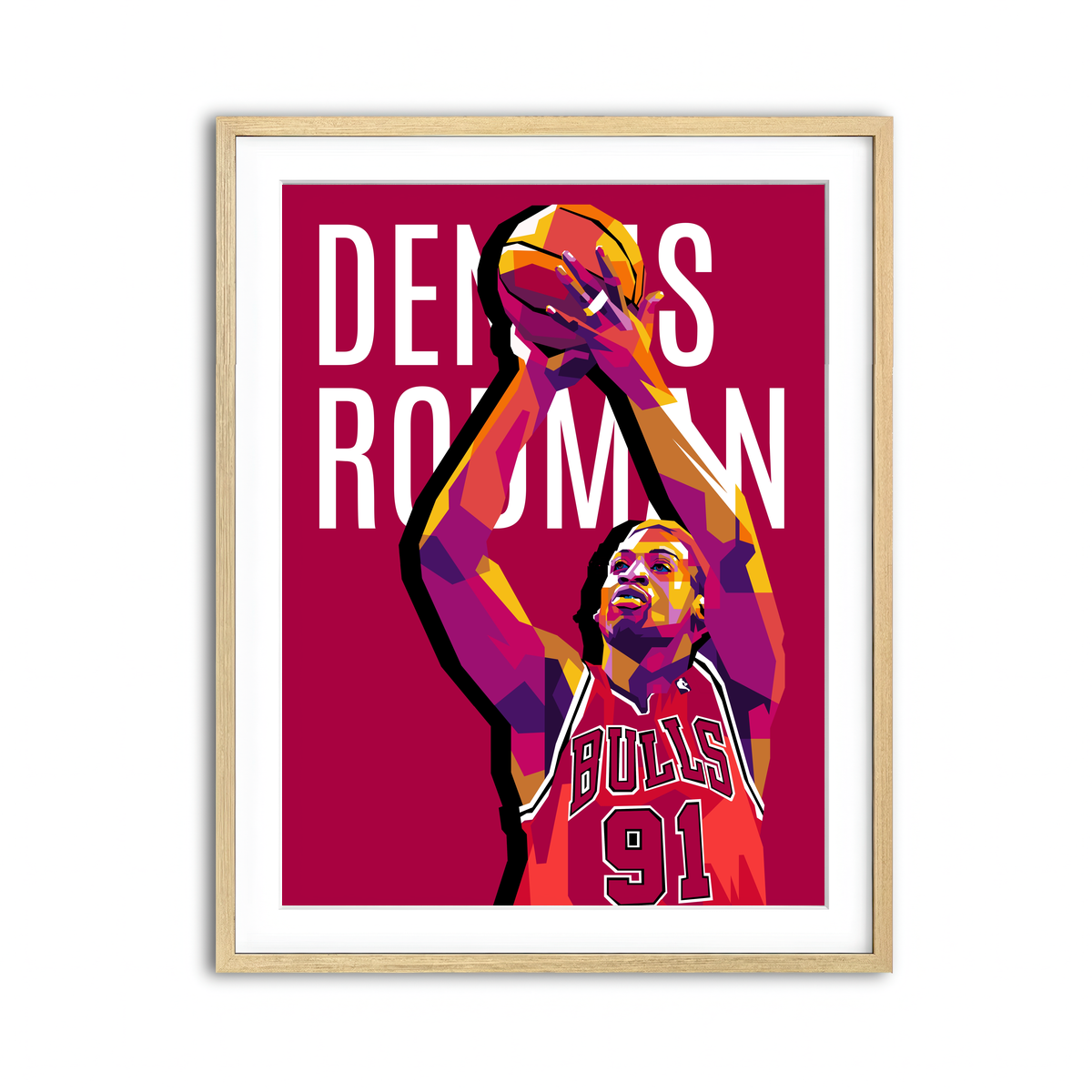 Framed Print 3x4 Natural