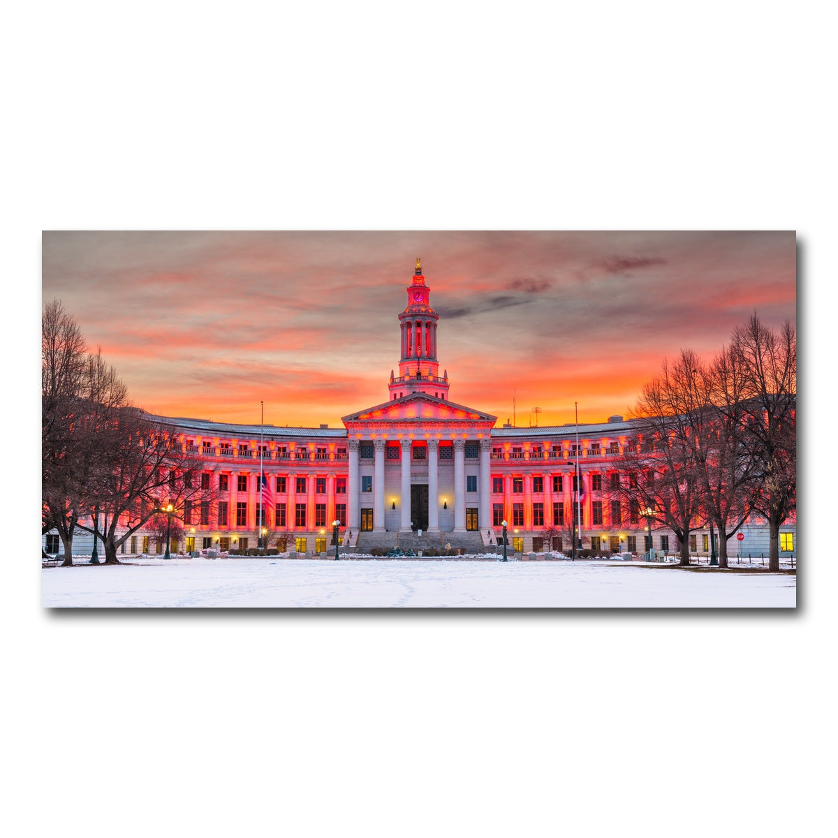 AUTO-MOCKUP WHITE | Denver County | 1 Piece | Gallery Wrap Canvas | group=2x1