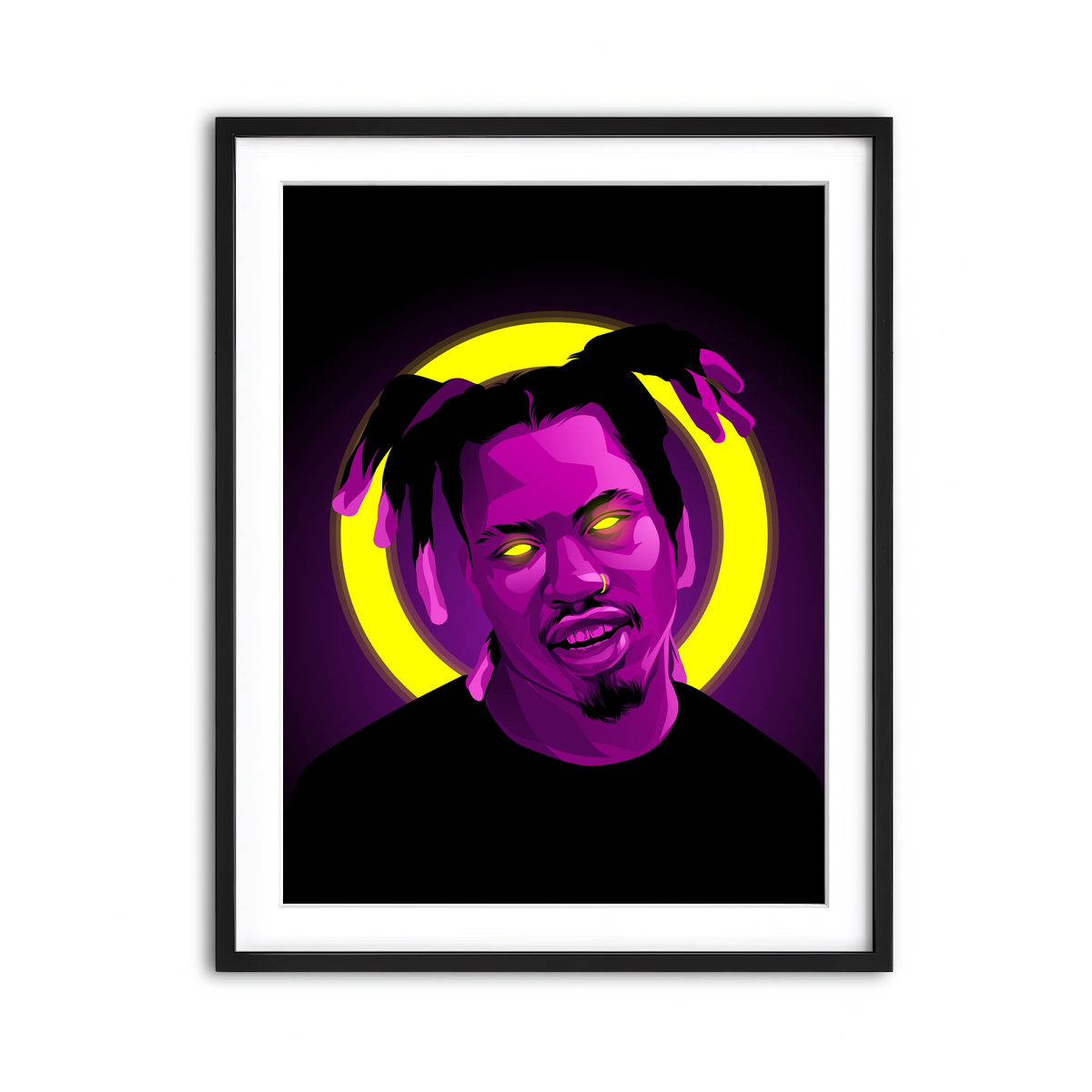 Framed Print 3x4 Black