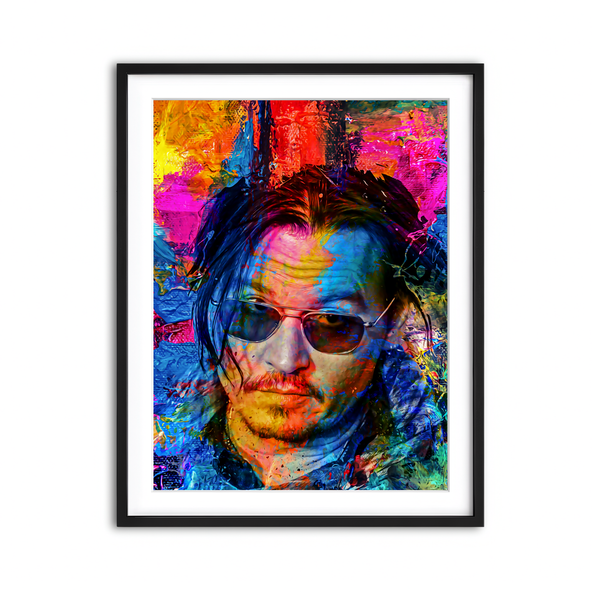 Framed Print 3x4 Black