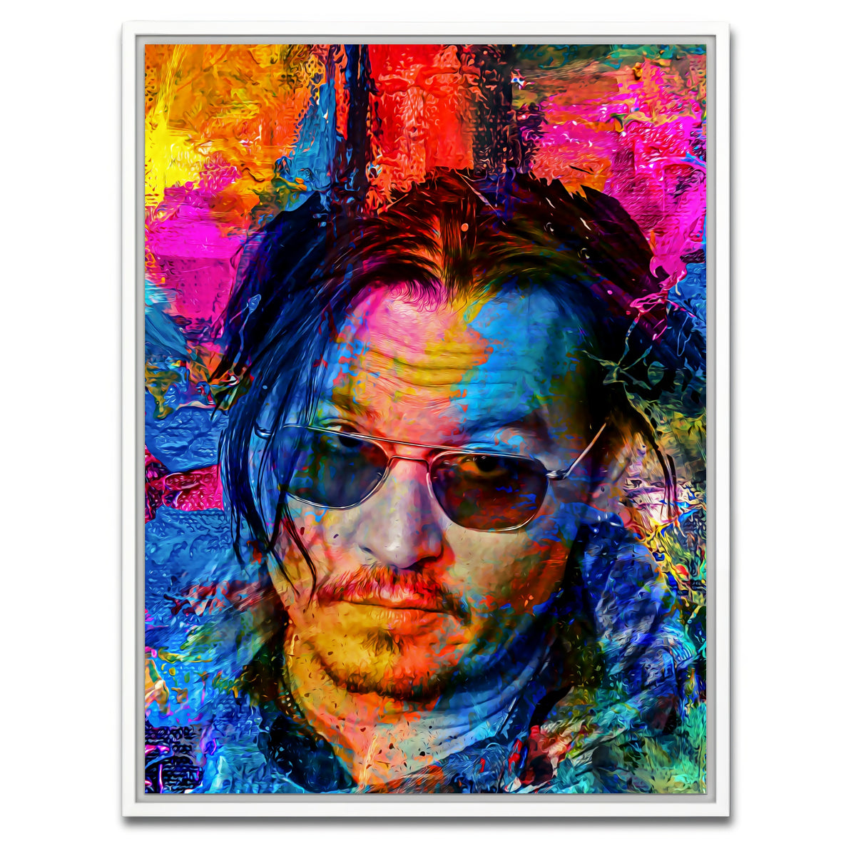 AUTO-MOCKUP WHITE | Depp | 1 Piece | White Framed Canvas | group=3x4