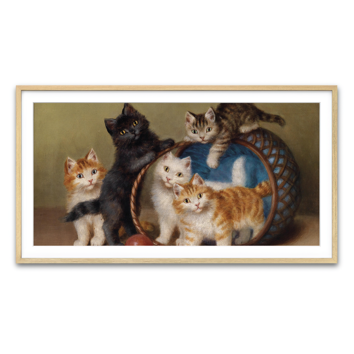 Framed Print 2x1 Natural