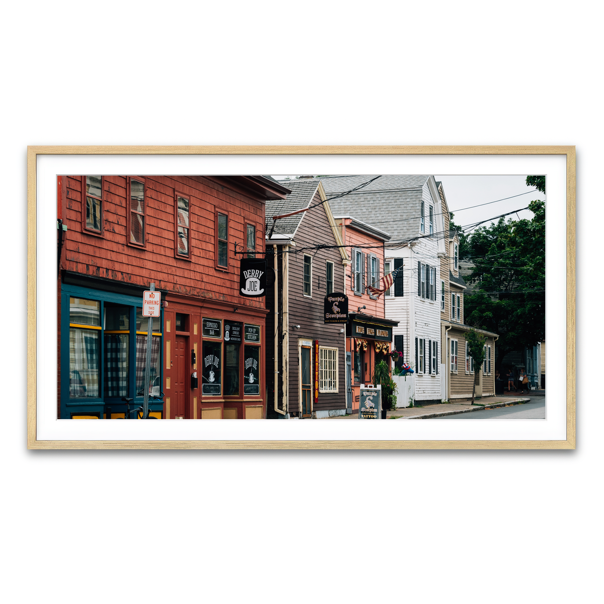 Framed Print 2x1 Natural