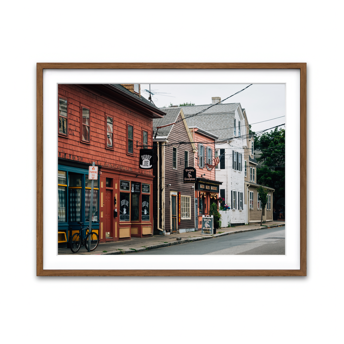 Framed Print 4x3 Walnut