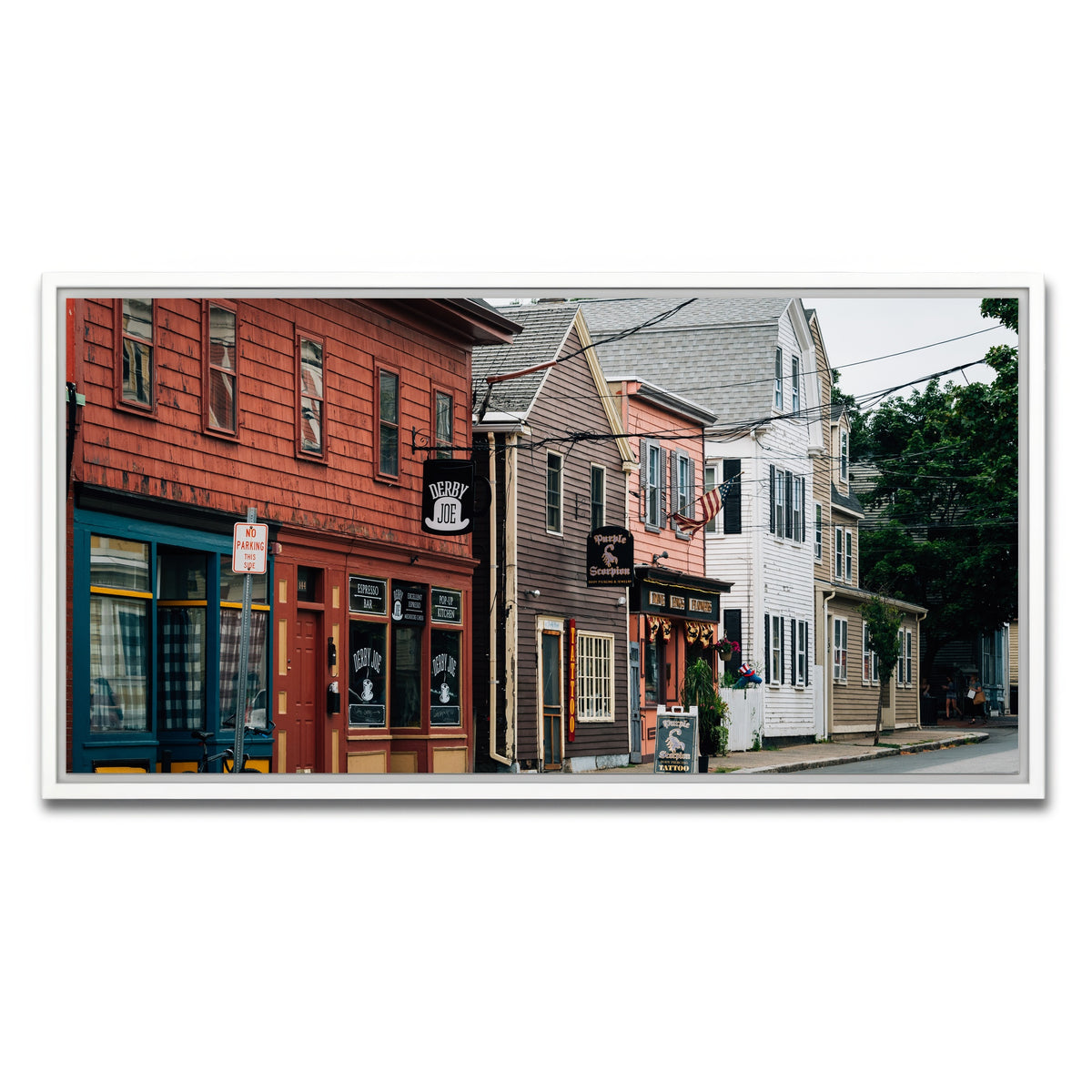 AUTO-MOCKUP WHITE | Derby Street - Salem | 1 Piece | White Framed Canvas | group=2x1