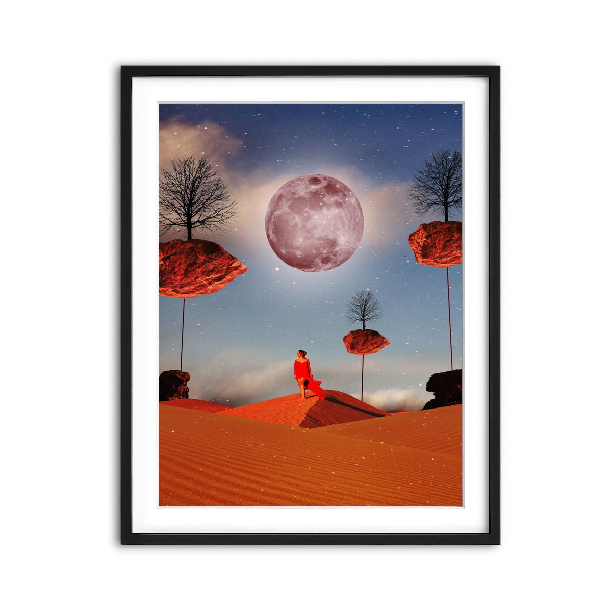 Framed Print 3x4 Black