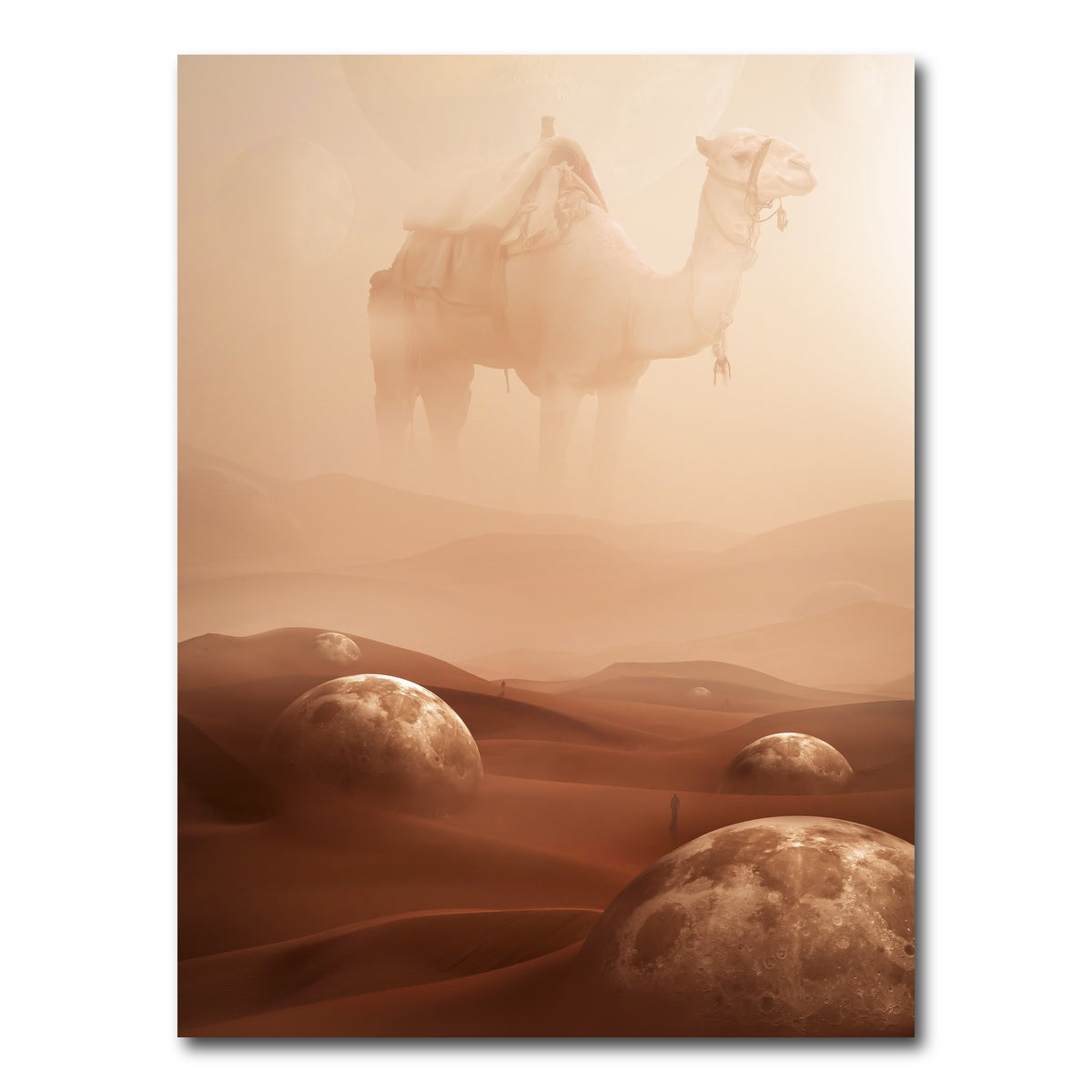 AUTO-MOCKUP WHITE | Desert moons | 1 Piece | Gallery Wrap Canvas | group=3x4