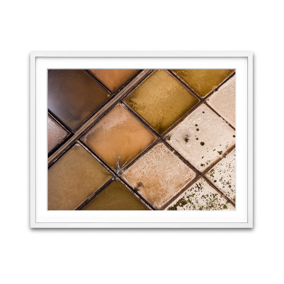 Framed Print 4x3 White