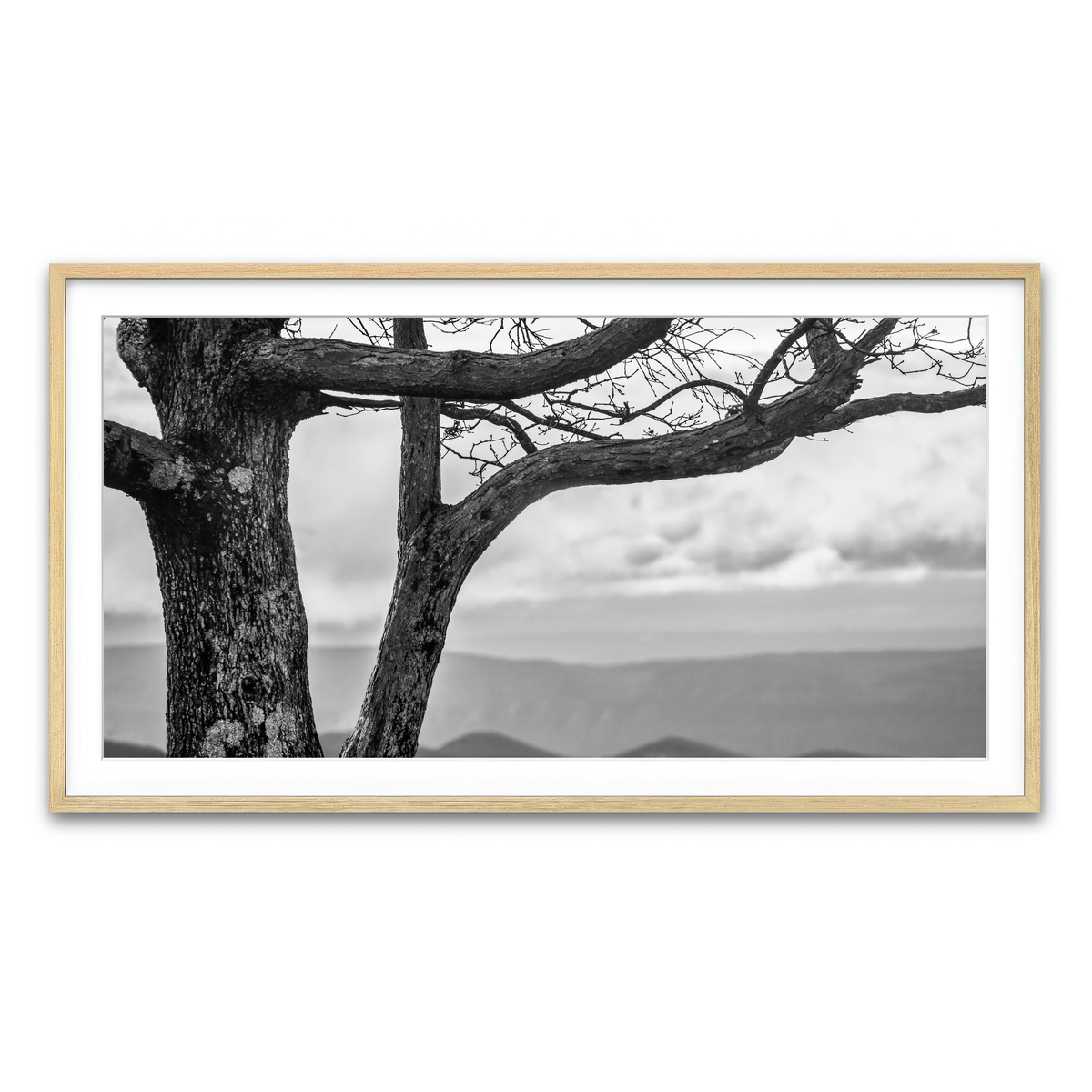 Framed Print 2x1 Natural