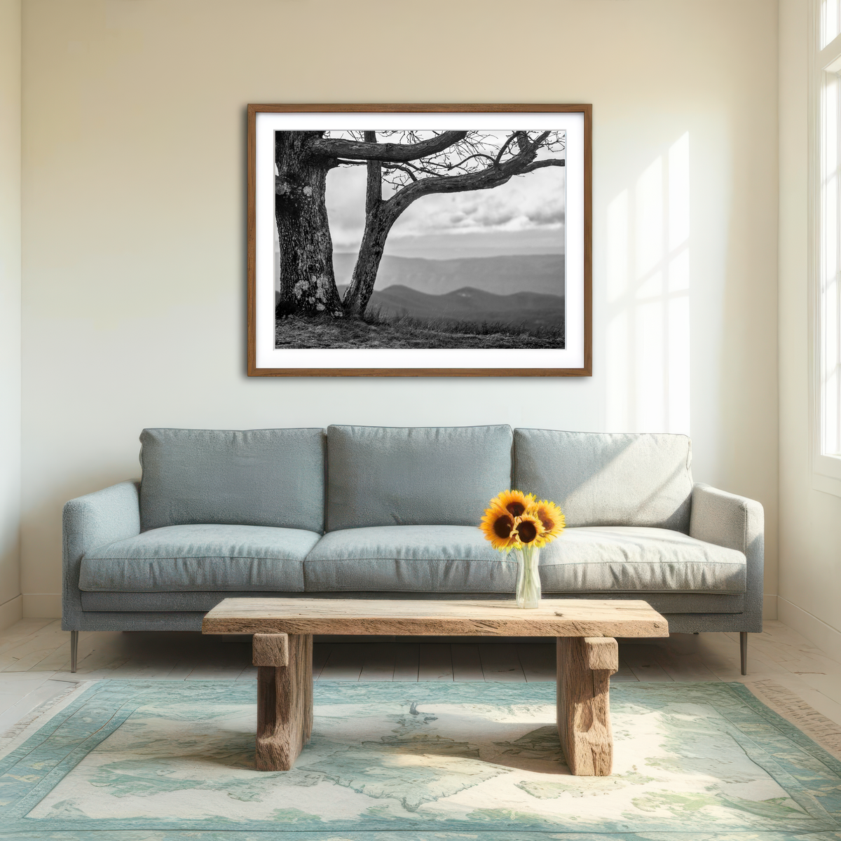 AUTO-MOCKUP ROOM | Desolate Limbs Wall Art