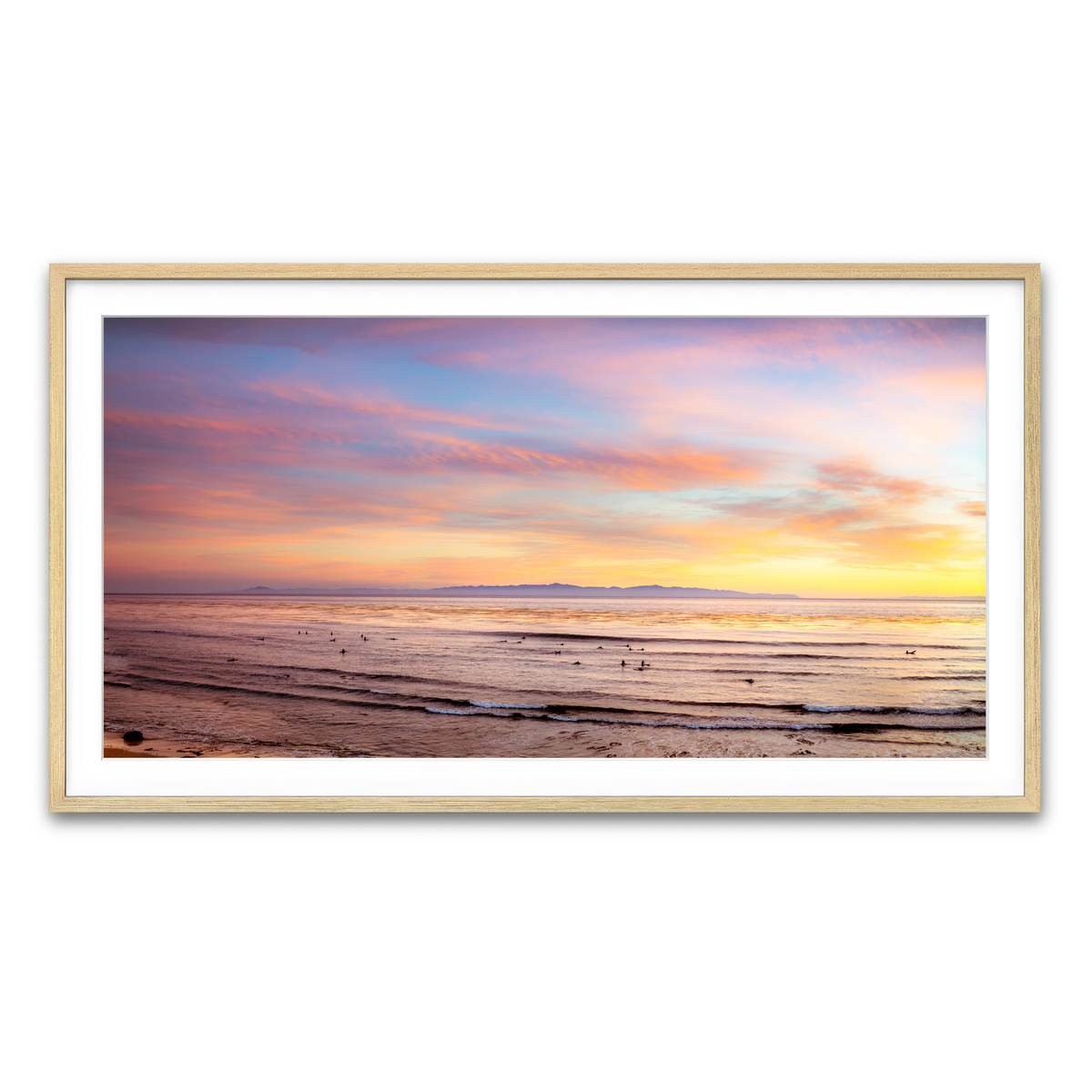 Framed Print 2x1 Natural