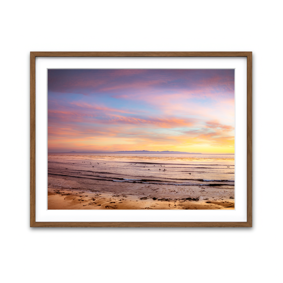 Framed Print 4x3 Walnut