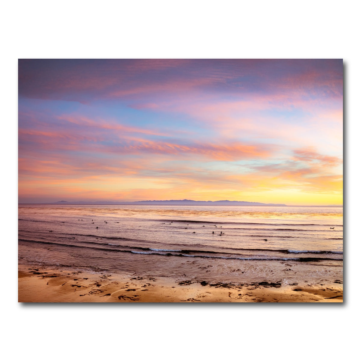 AUTO-MOCKUP WHITE | Devereux Sunset | 1 Piece | Gallery Wrap Canvas | group=4x3