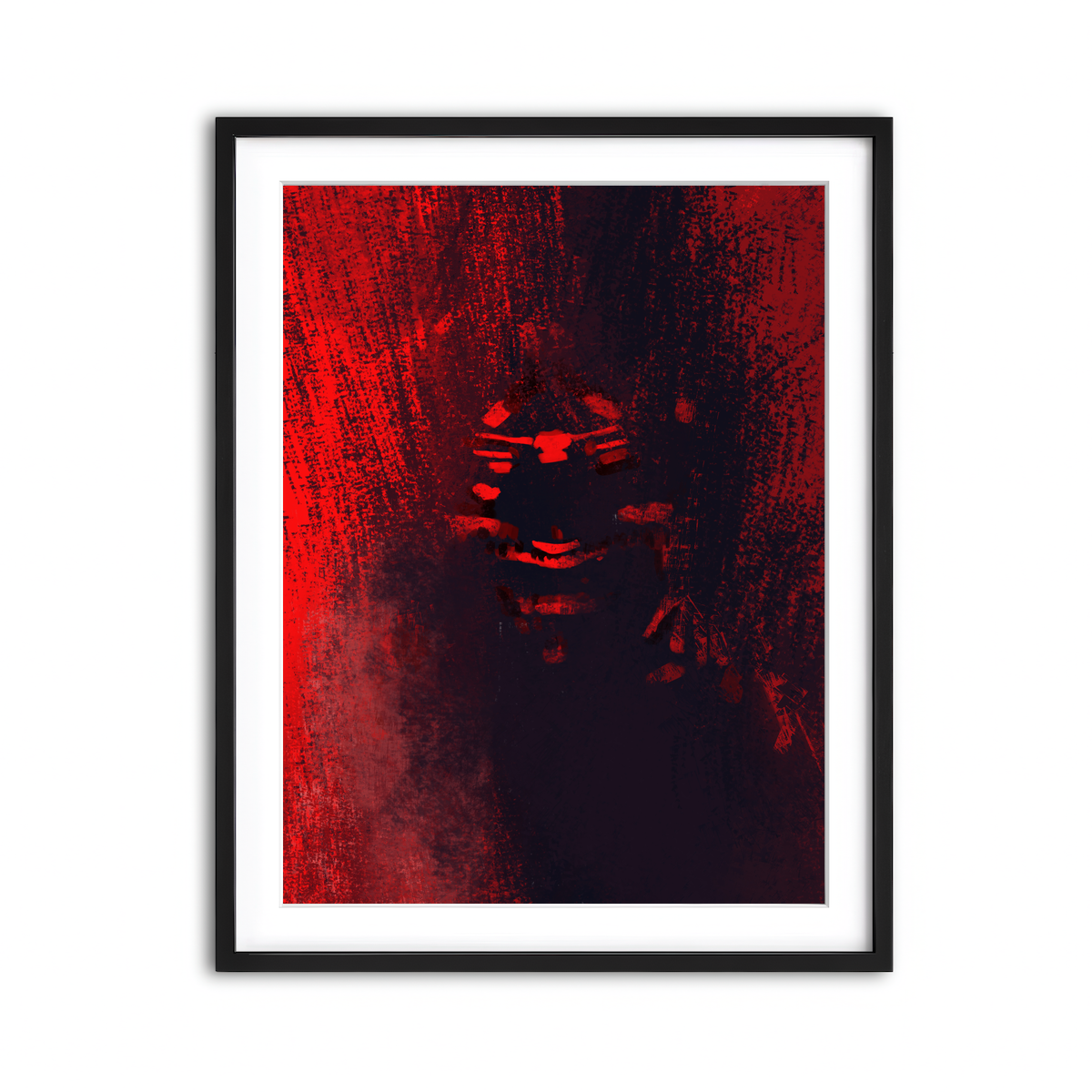 Framed Print 3x4 Black