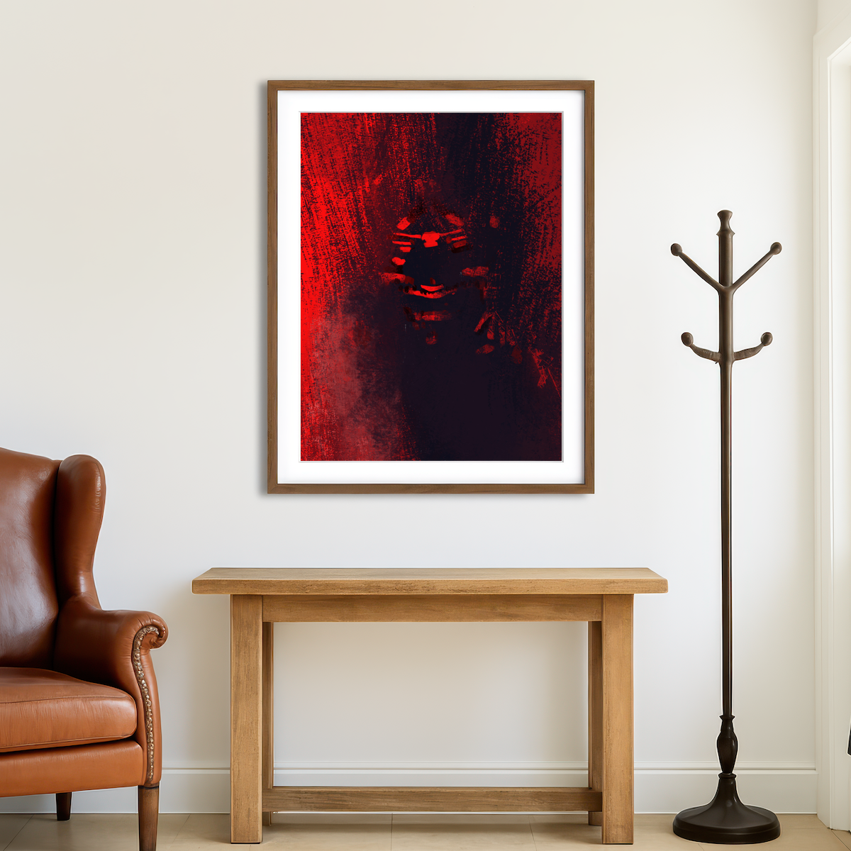 AUTO-MOCKUP ROOM | Devil Wall Art