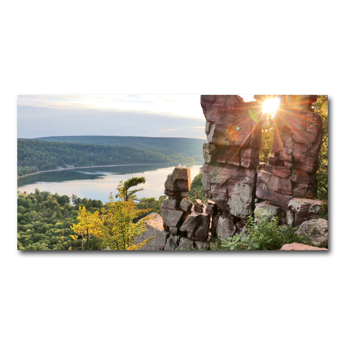 AUTO-MOCKUP WHITE | Devil's Lake State Park | 1 Piece | Gallery Wrap Canvas | group=2x1