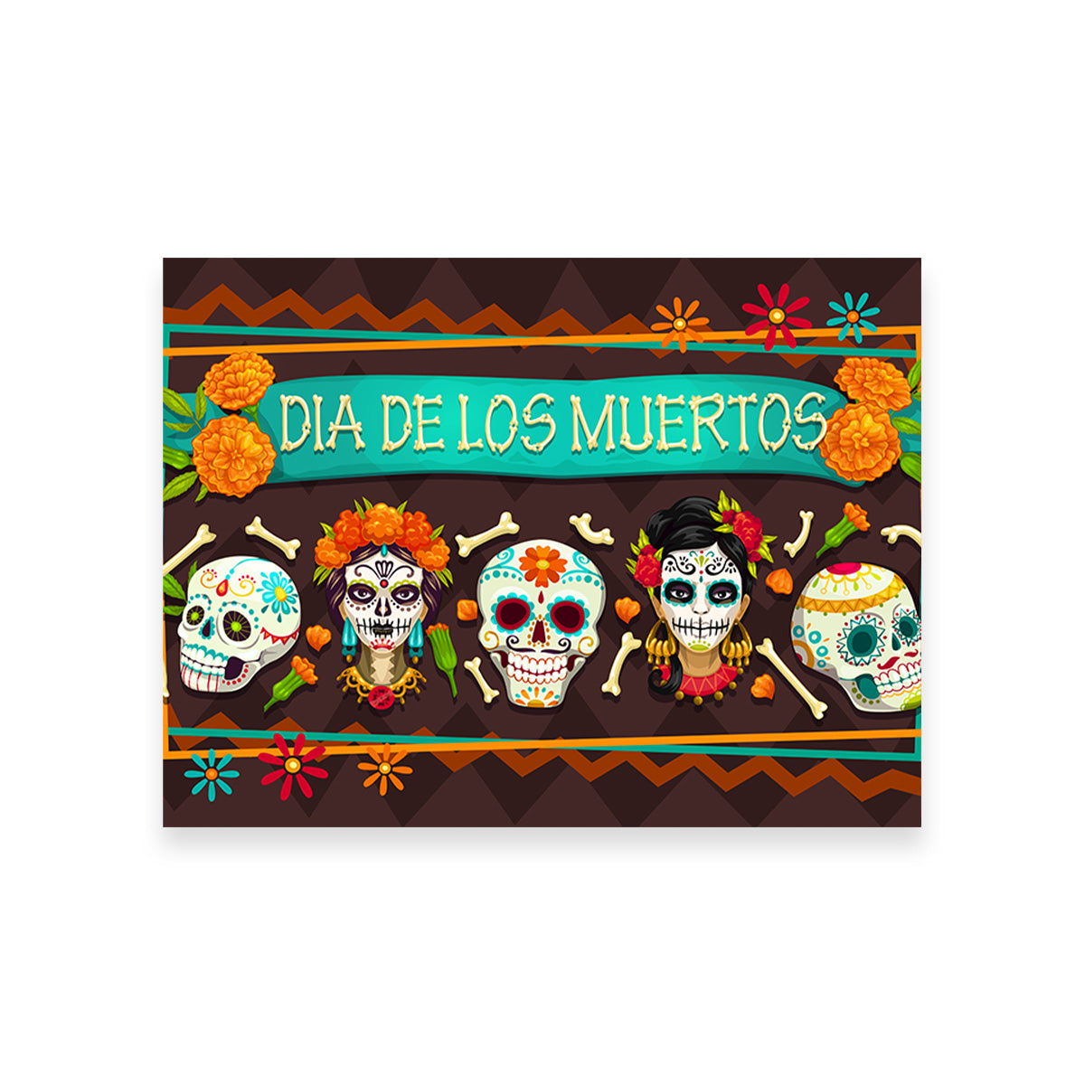 Dia De Los Muertos Wall Art