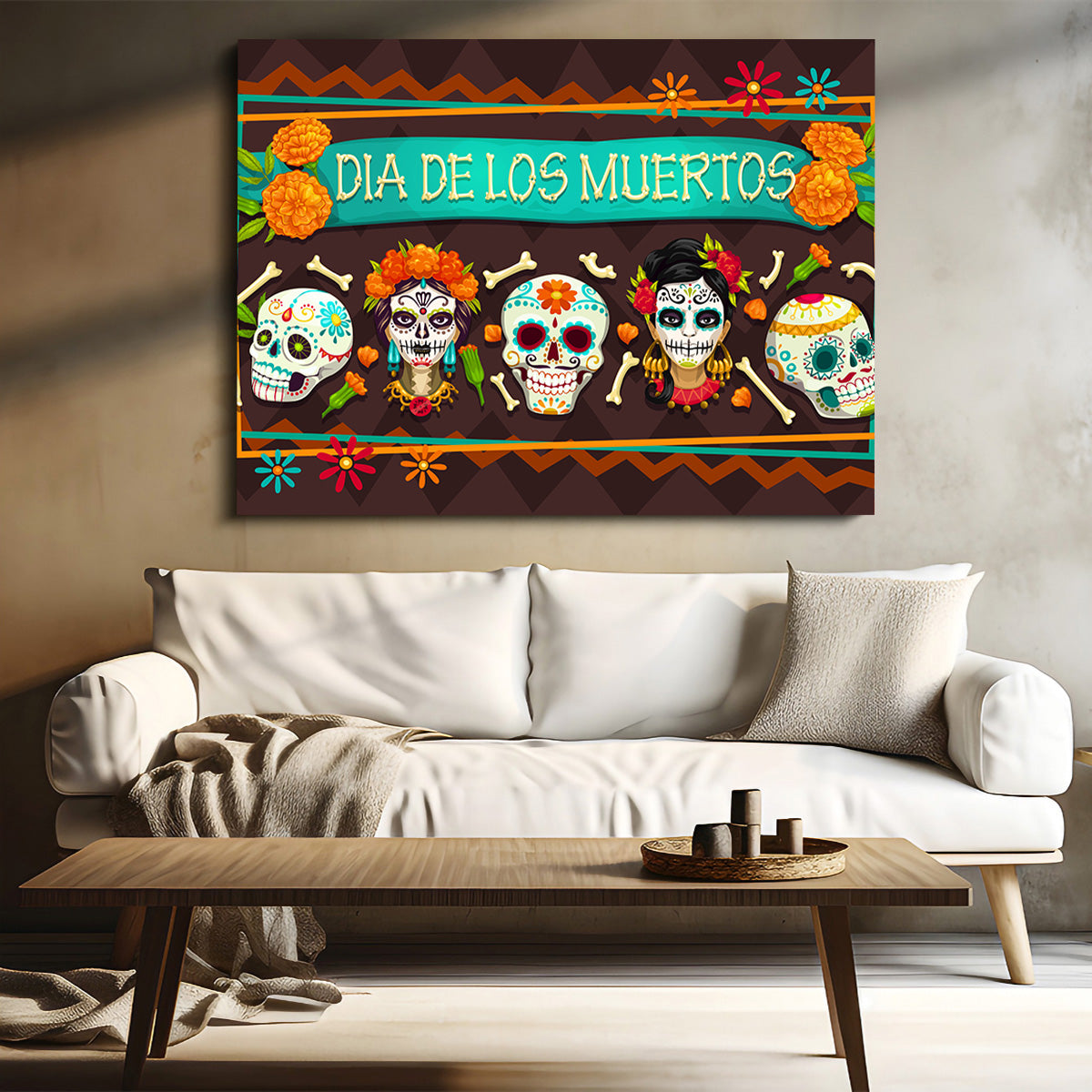 Dia De Los Muertos Wall Art