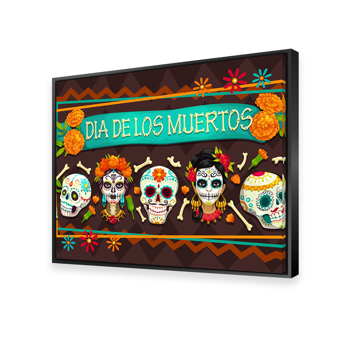 Dia De Los Muertos Wall Art