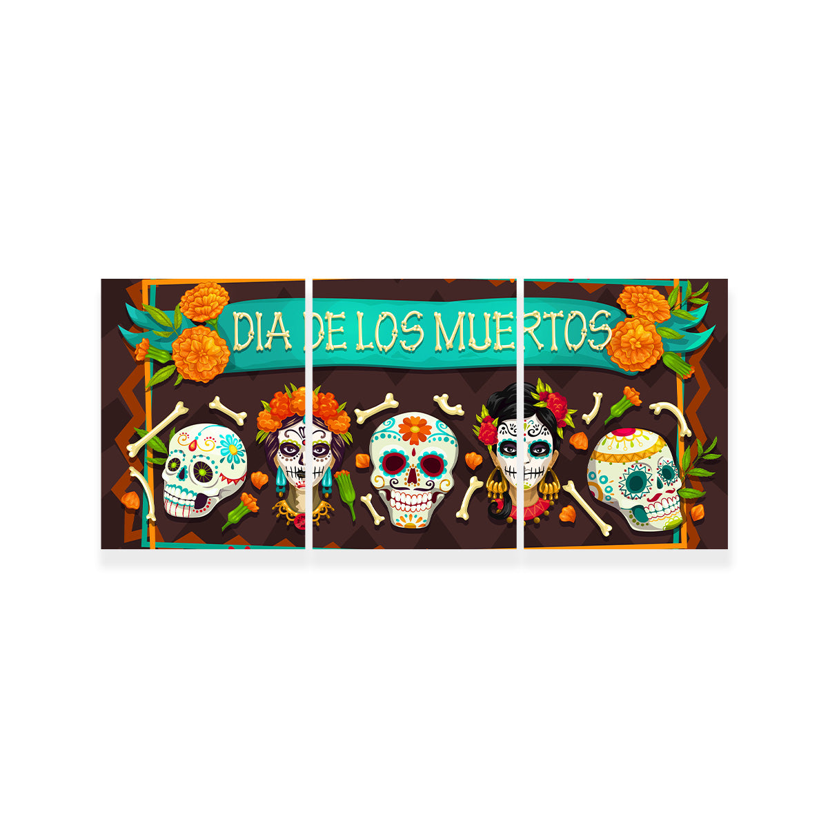 Dia De Los Muertos Wall Art