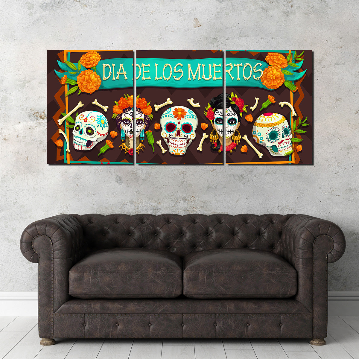 Dia De Los Muertos Wall Art