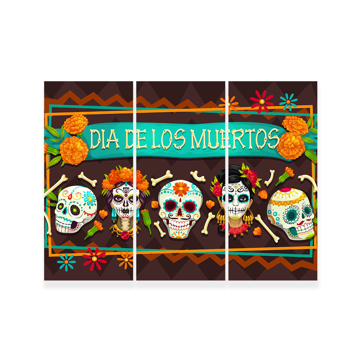 Dia De Los Muertos Wall Art