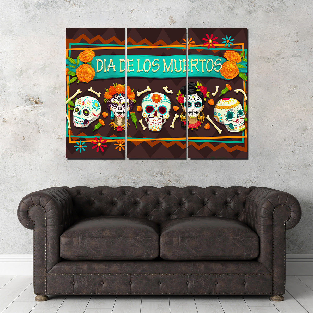 Dia De Los Muertos Wall Art