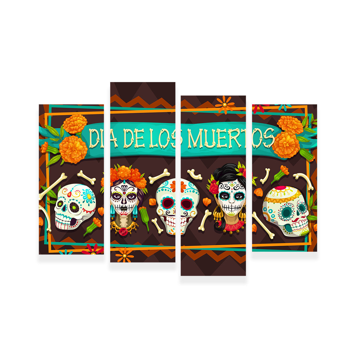 Dia De Los Muertos Wall Art