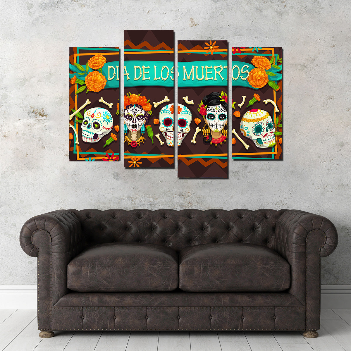 Dia De Los Muertos Wall Art